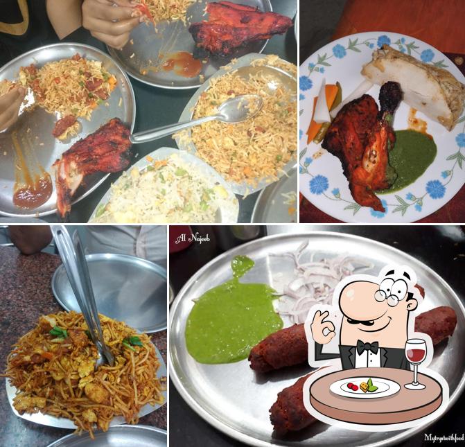 Meals at Hotel Al-Najeeb Nawab of Kebab