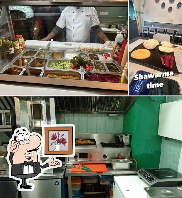 The interior of LeBaB