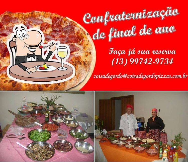 Comida em Coisa de Gordo Pizzaria Móvel Praia Grande SP
