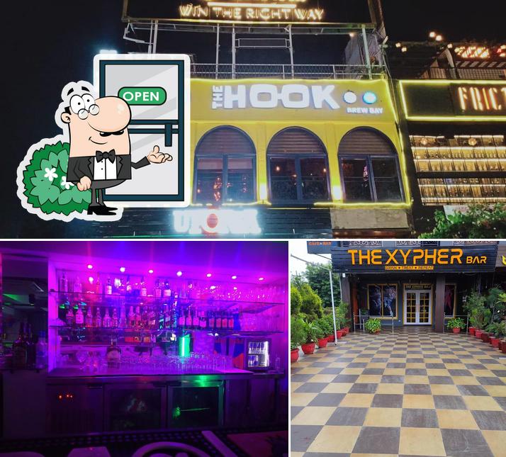 The exterior of The Xypher Bar