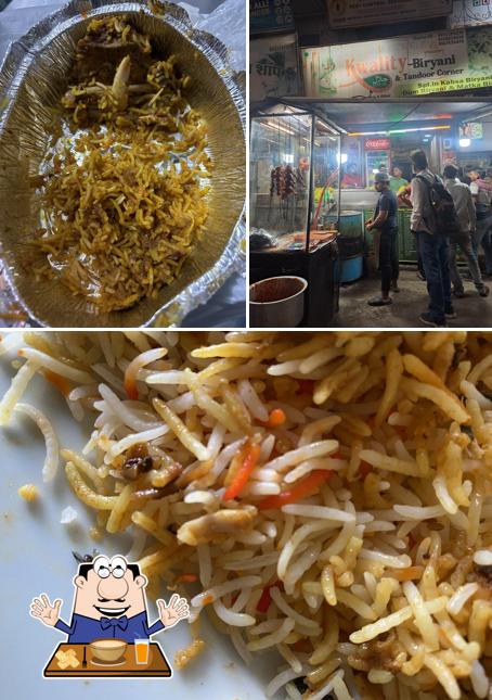 Food at Kwality Biryani