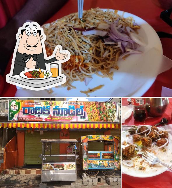 Meals at Radhika Noodles