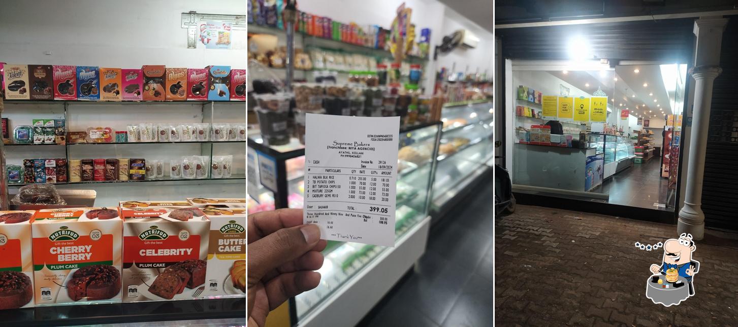 Food at Supreme Bakers