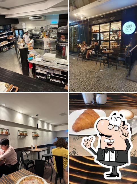 O interior do SOVA Natural