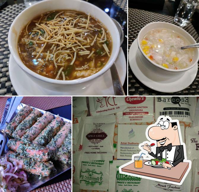 Meals at Aangan Restaurant