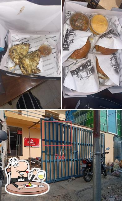 The picture of All About Chicken’s food and exterior