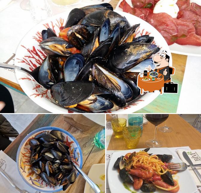 Cozze al BIVI Ristorante - Giardino sensoriale