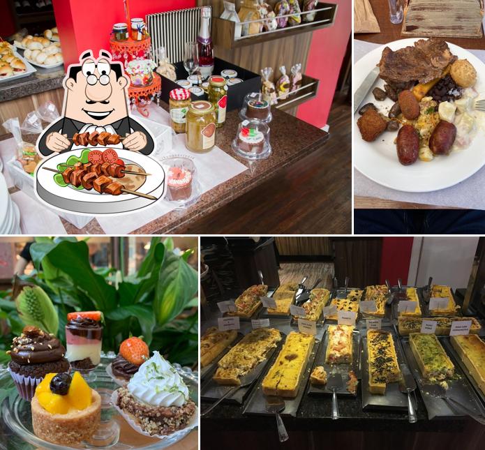 Platos en Confeitaria Dona Inês