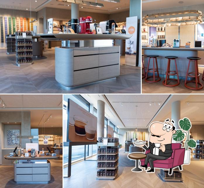 Dai un'occhiata agli interni di Nespresso Boutique