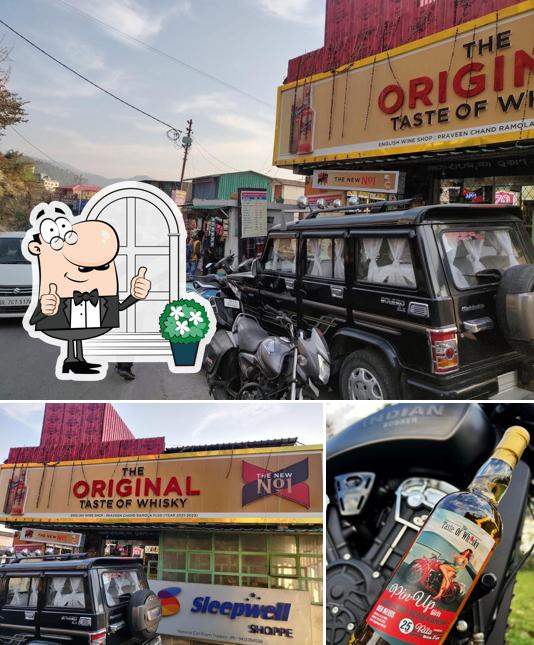 The exterior of The original taste of whisky