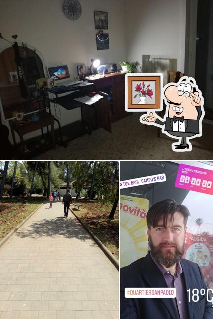 Gli interni di Bar Ilenia