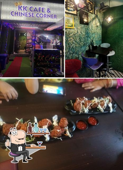 The interior of KK CAFE & CHINESE CORNER