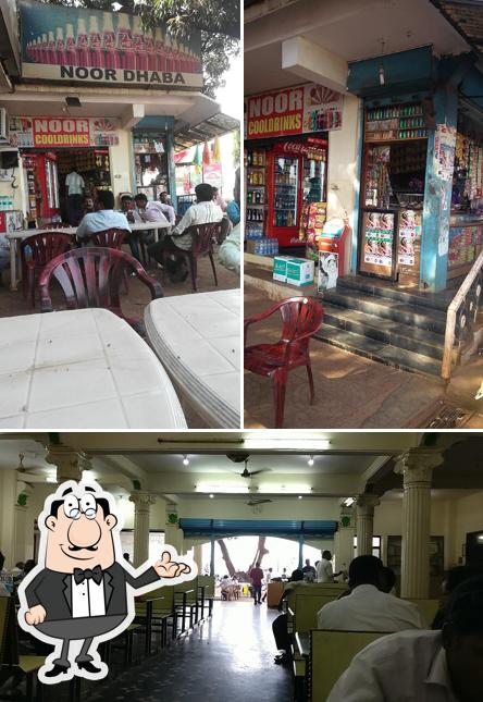 The interior of Noor Dhaba