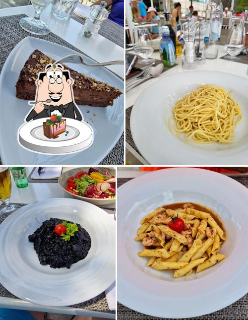 Torta al cioccolato al Puž restaurant