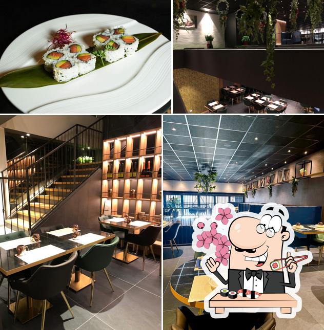 Prova le diverse opzioni di sushi