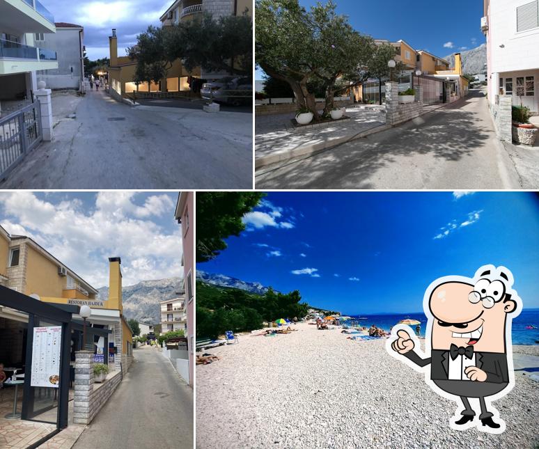 Gli esterni di Restaurant & Apartmani Hajduk