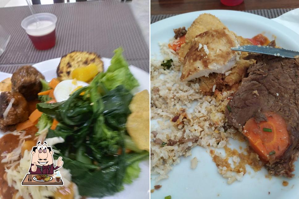 Prove pratos de carne no Restaurante A Teimosinha