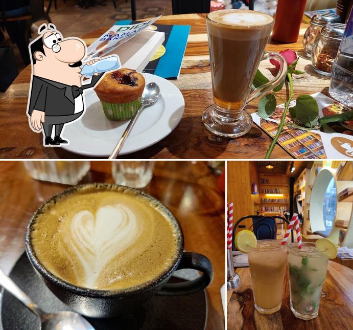 Pick a drink from the menu