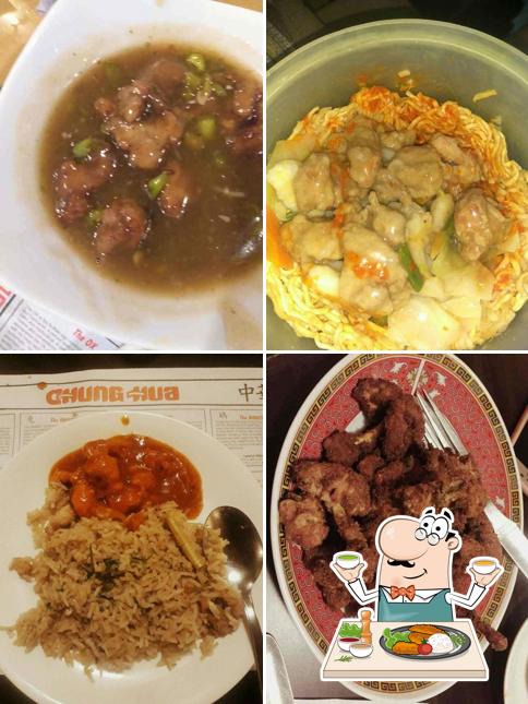 Food at Chung Hua Restaurant