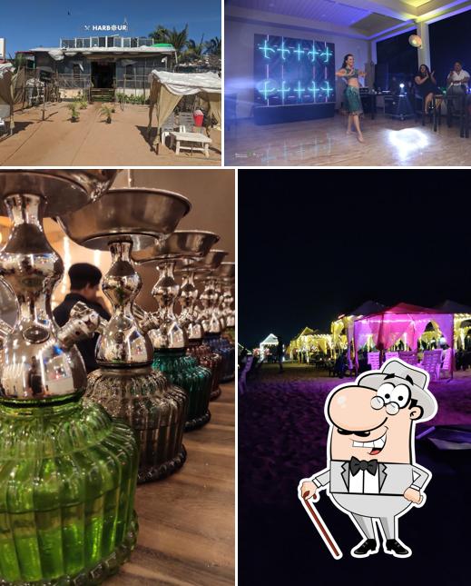 Enjoy the view at the outside area of BOHEMIO