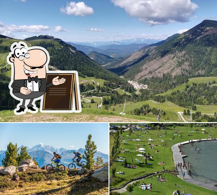 Puoi goderti l'aria fresca dal dehors di Campeggio Valle Verde di Bosin Lucia & C. S.N.C