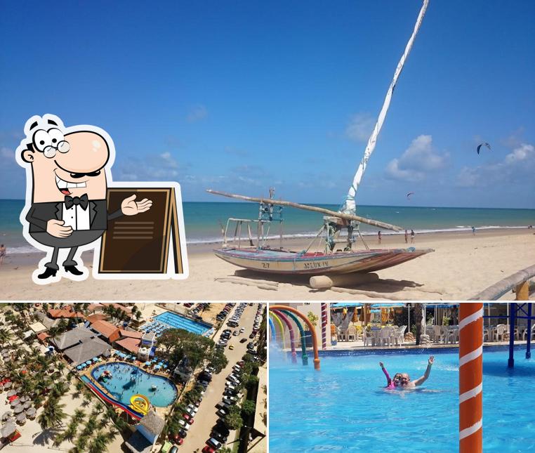 Desfrute da vista do exterior Cumbuco Acqua Beach