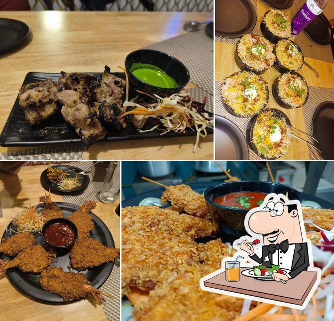 Food at KM3 Restaurant