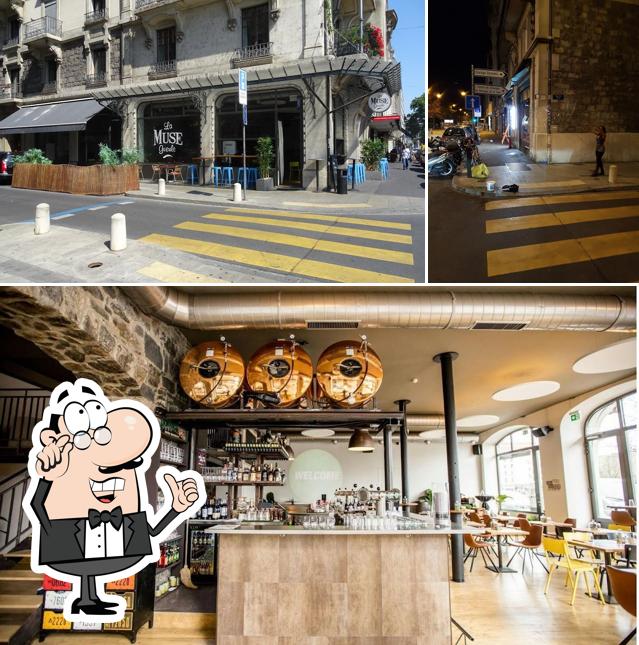 Gli interni di La Muse Gueule