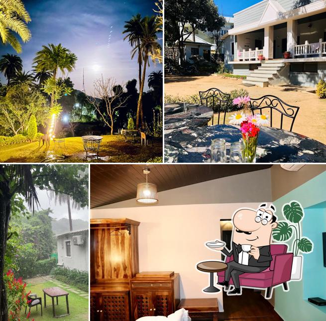 The interior of Hotel Agroha