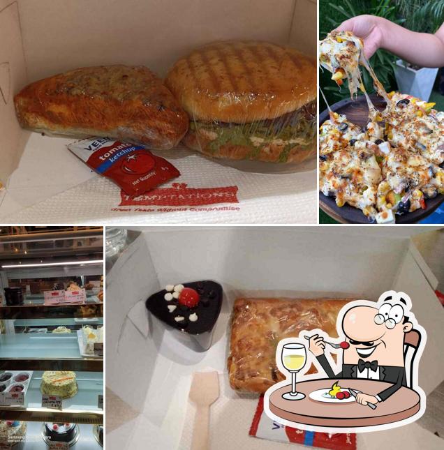 Meals at Temptation Bakery Cafe