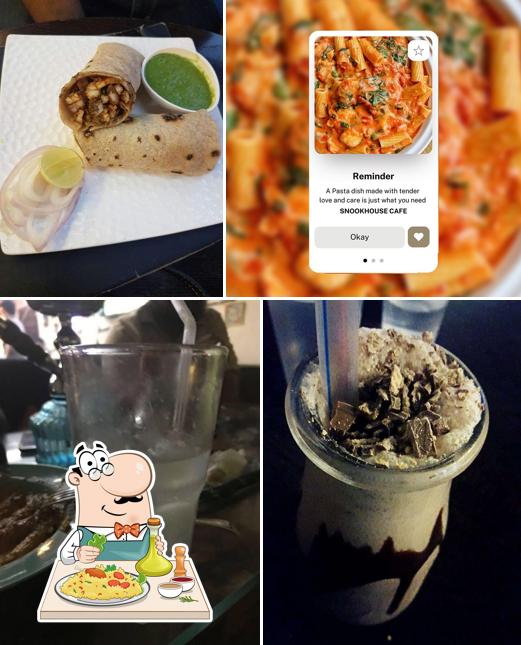 The image of food and drink at The Snook House Cafe