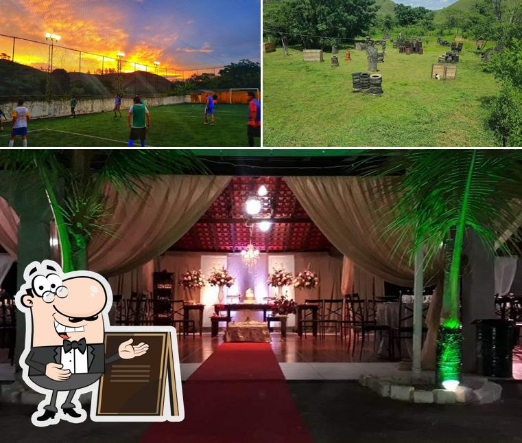 Veja imagens do exterior do Arena Paintball Pub