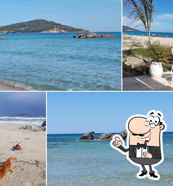 Goditi la vista dagli esterni di Bar Orrì