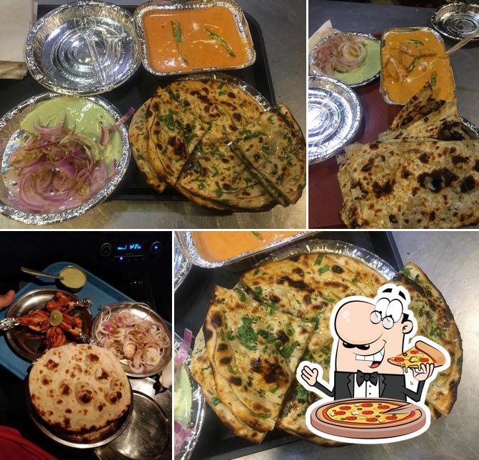 Get pizza at Bridges