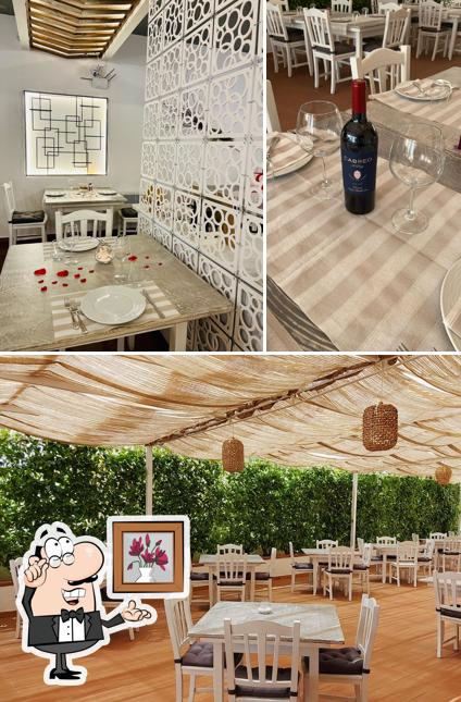 Gli interni di ITRIS Ristorante