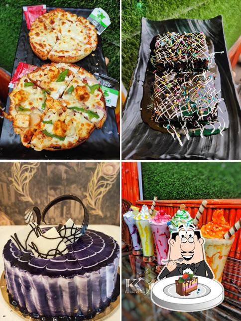 Chocolate cake at Kwazy den