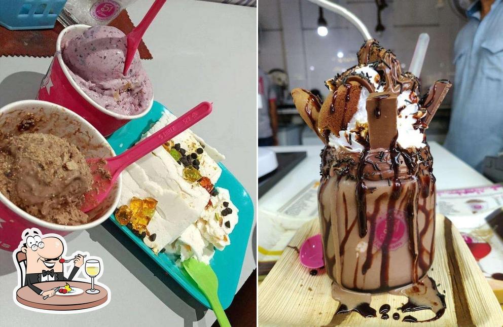 Food at 51 Rainbow Ice Cream