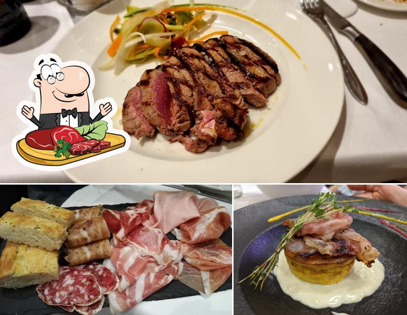 La Punta offre piatti di carne