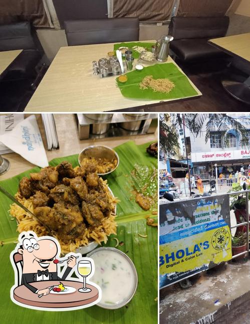 Meals at Nandhini Deluxe - Andhra Restaurant - Gandhinagar