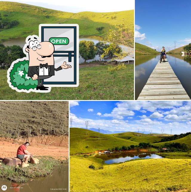 O exterior do Pesque Pague Paraíso