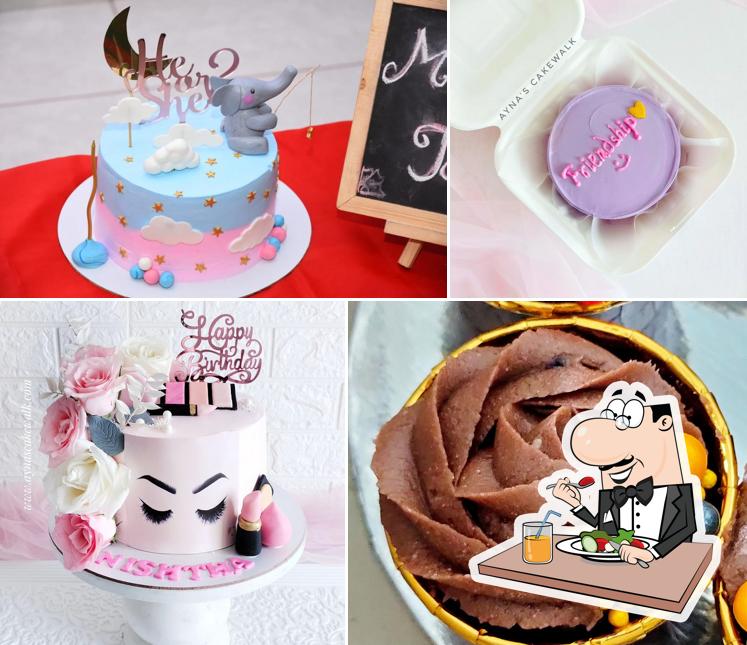 Food at Ayna's Cakewalk