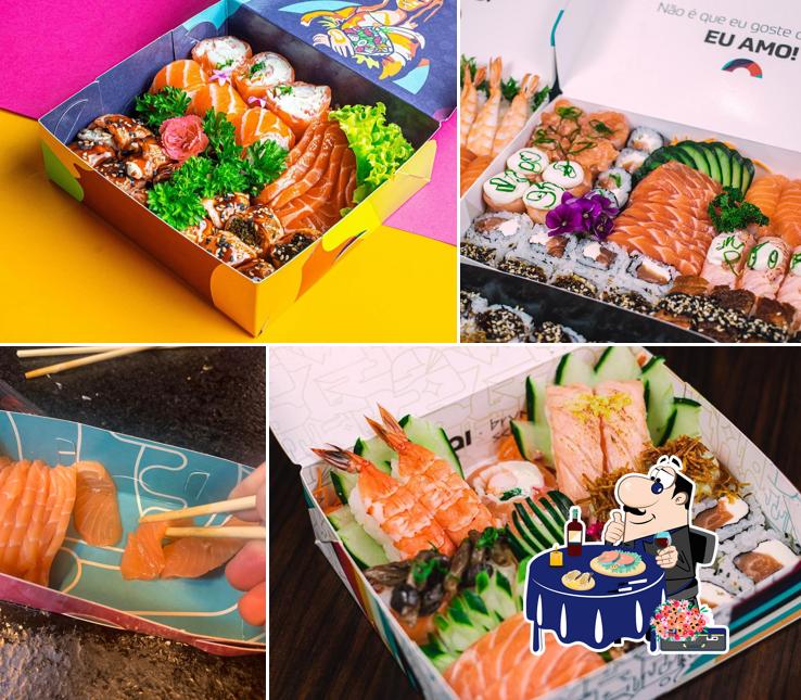 Sashimi em Mokai Sushi Canoas Buffet e Delivery