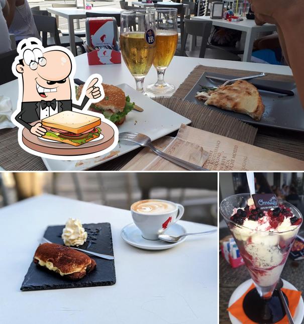 Toast al formaggio al Bar Onnolulu