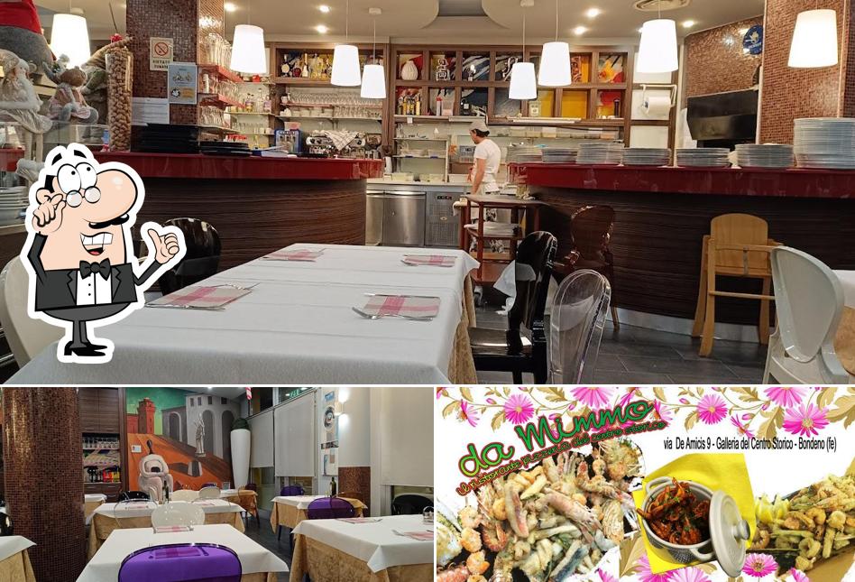 Ristorante Pizzeria da Mimmo si caratterizza per la interni e cibo