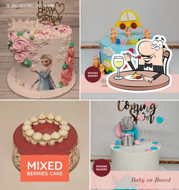 Food at Rozana Bakery Shop