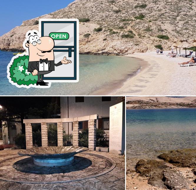 Gli esterni di Trattoria da Mauro