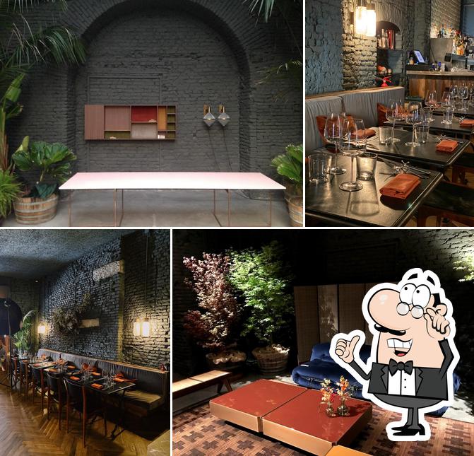 Dai un'occhiata agli interni di Sixième Bistrò