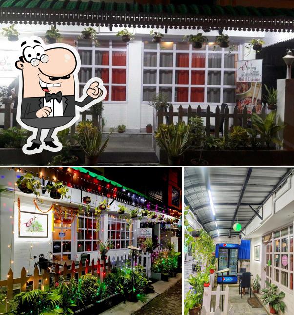 The exterior of Spring Onion Multicuisine Restaurant - Family Restaurant ,Cafe Cum Restaurant Balia,Fartabad,Kamalgazi,Patuli