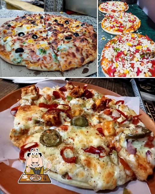 Try out pizza at ViDnya Cafeteria