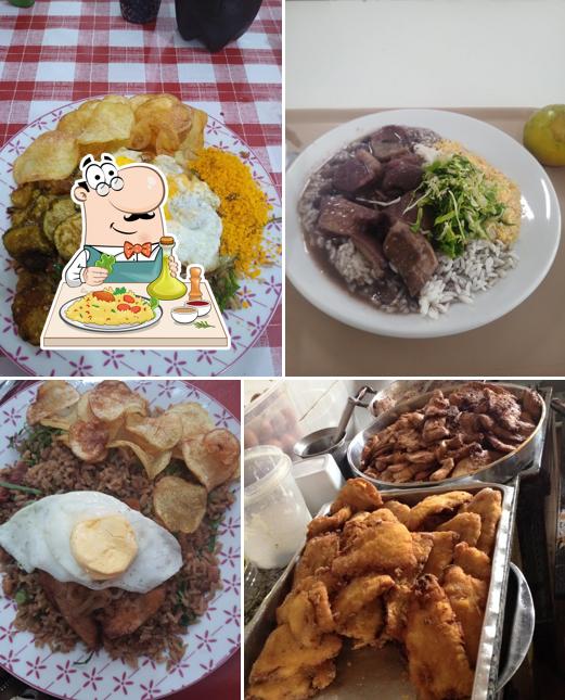 Comida em Cozinha Dona Maria